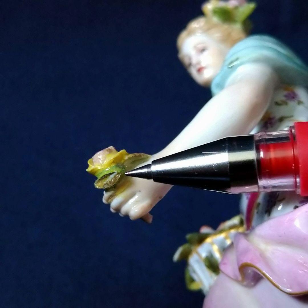 ✤1924年以前・マイセン(Meissen)フィギュリン✤『花かごを持つ少女』