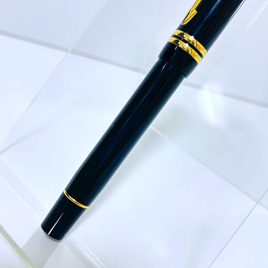 【極美品】PARKER 万年筆 DUOFOLD 黒 18K M 高級品