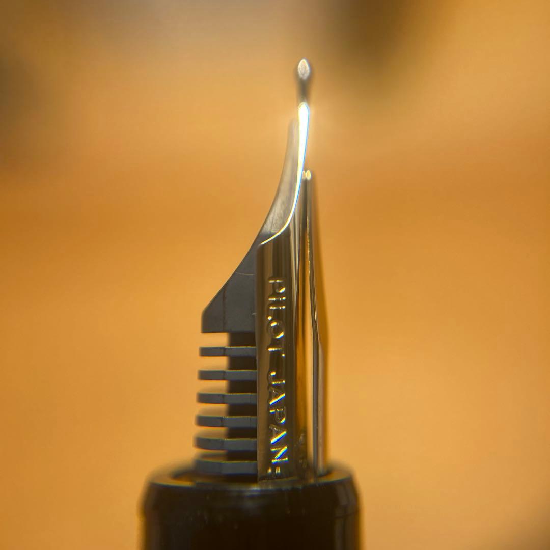 パイロット　ジャスタス95 中字　14k Justus95 ネットブラック