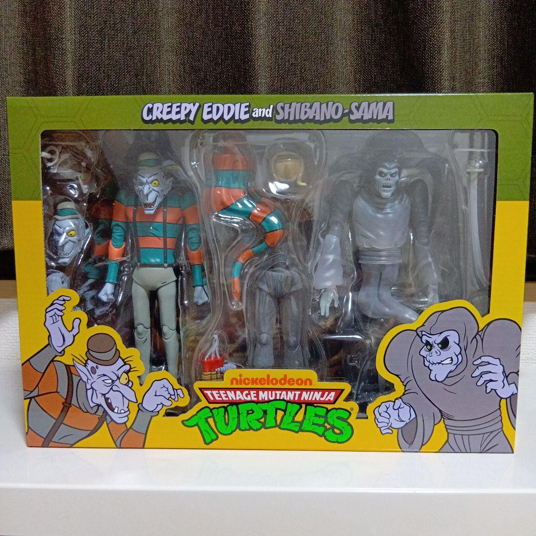 ネカ　ミュータントタートルズ　クリーピーエディ、シバノ様　NECA TMNT