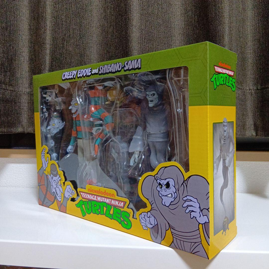 ネカ　ミュータントタートルズ　クリーピーエディ、シバノ様　NECA TMNT