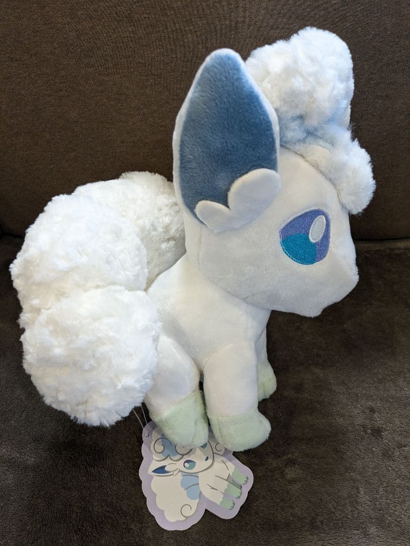 ポケモンセンター限定 ふわふわアローラロコン BIGサイズ ぬいぐるみ