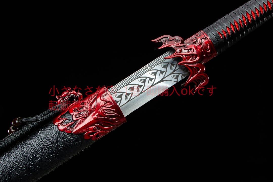 神鷹唐横刀-高性能マンガン鋼  武具 刀装具 日本刀 唐剣  模擬刀  居合刀