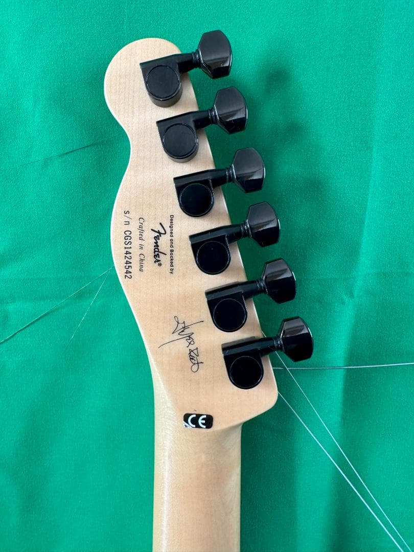 ギター SQUIER Jim Root Tele Flat Black