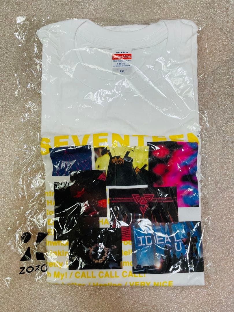 SEVENTEEN セブンティーン セブチ メンバー全員　サインTシャツ