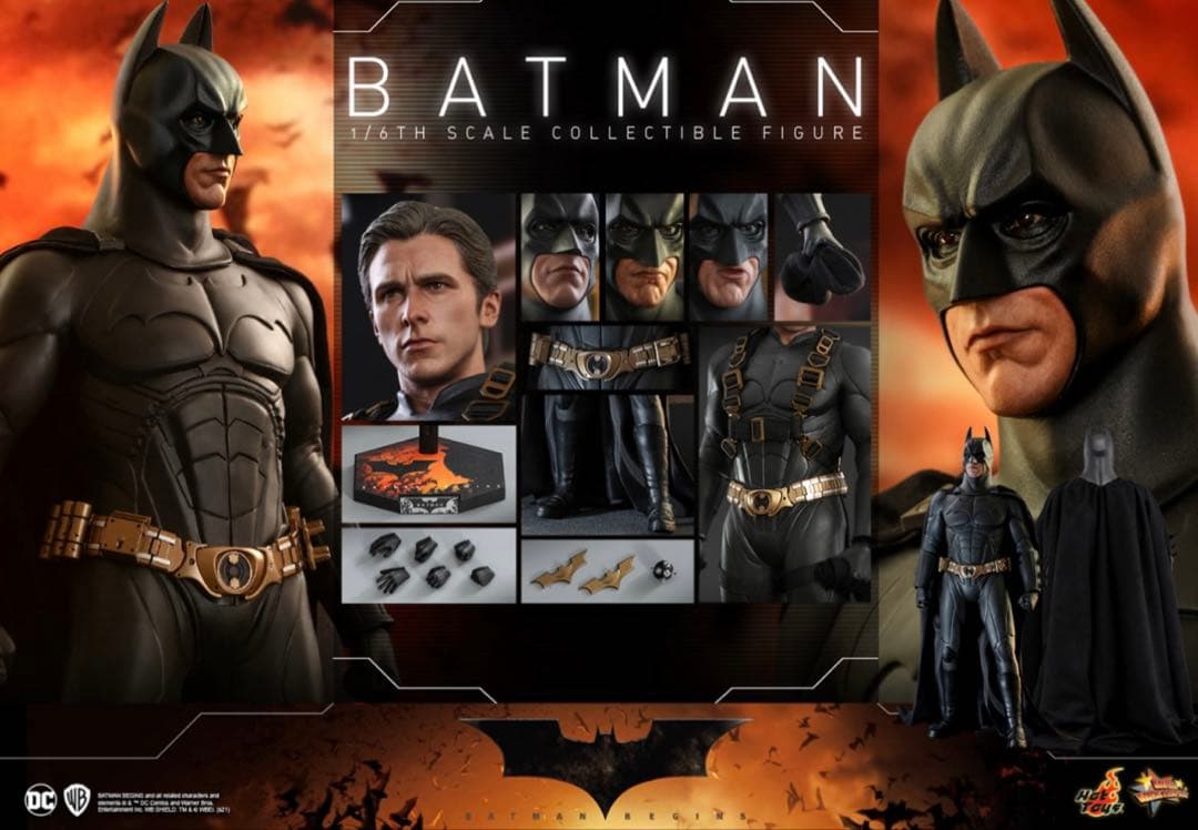 ムービー・マスターピース　バットマン ビギンズ １／６バットマン（２.０版）