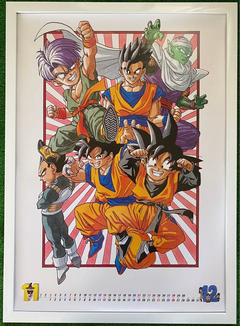 【激レア】額装品　ドラゴンボール　イラスト大F 鳥山明　DRAGONBALL