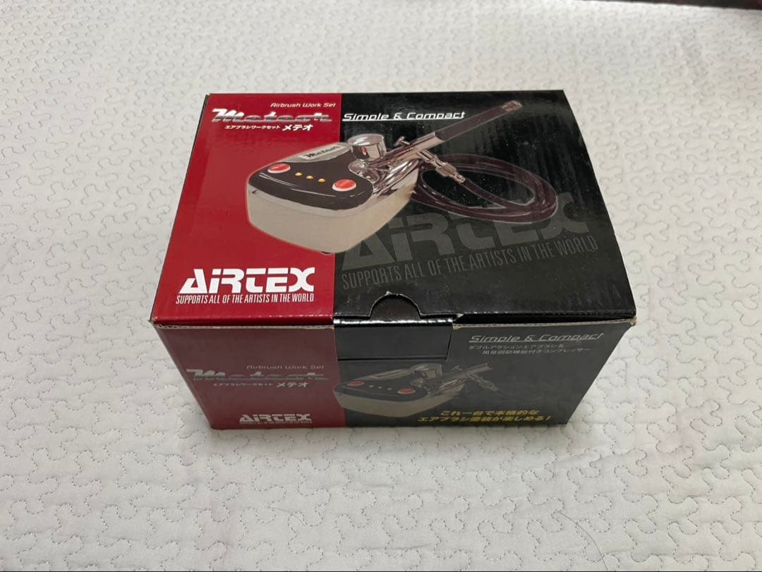 【値下げ中】プラモデル➕AIRTEX塗装ブース➕塗装エアーブラシ➕塗装用品セット