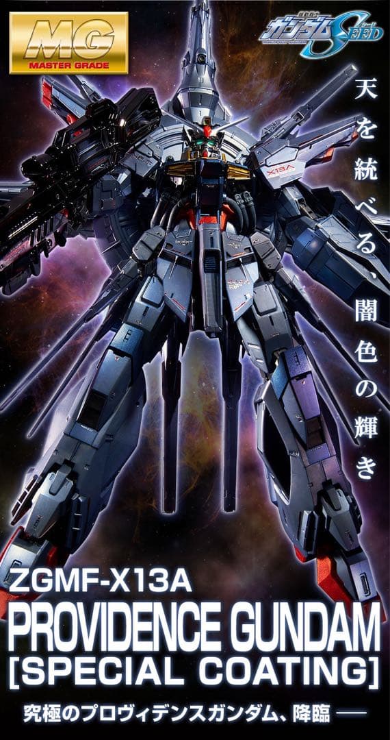 ＭＧ 1/100 プロヴィデンスガンダム [スペシャルコーティング]　プレバン