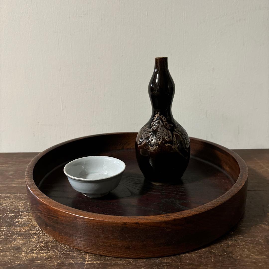 時代徳利　花入　古瀬戸　越中瀬戸　アンティーク　古美術　古伊万里　茶道具　骨董