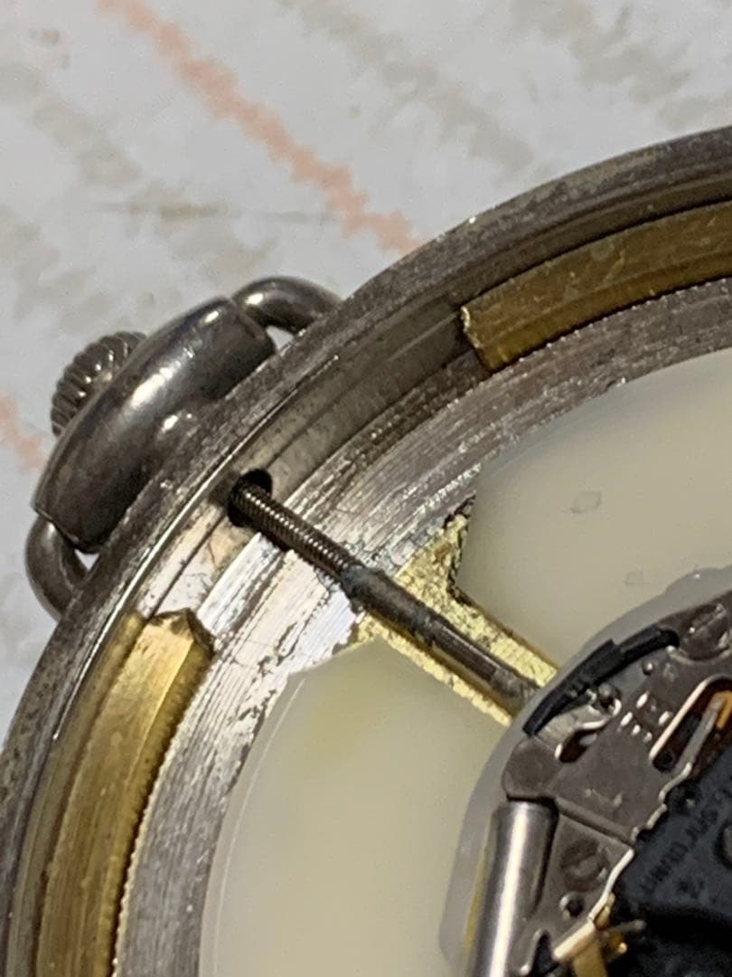 　メイプルリーフ銀貨　懐中時計　 重さ５４.5g　時計不動品かも