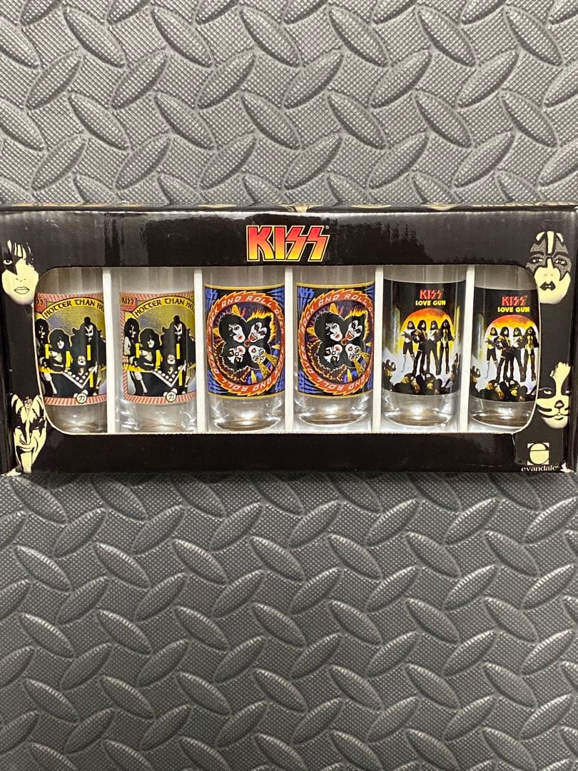 希少‼︎KISS ショットグラスセット2006 ヴィンテージ 入手困難 キッス　力