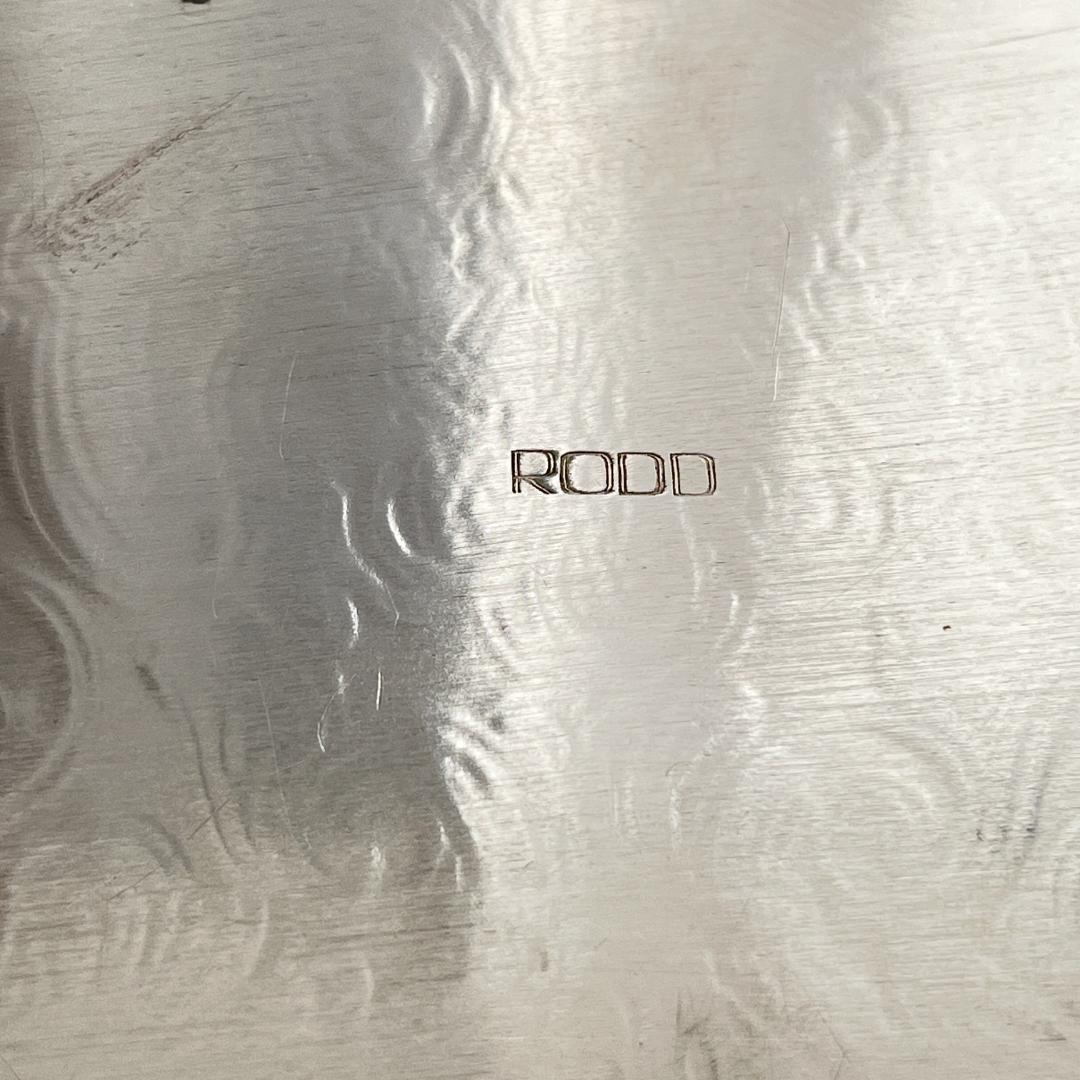 【RODD】ギャラリートレー オーバル型 47cm 【シルバープレート】 大盤