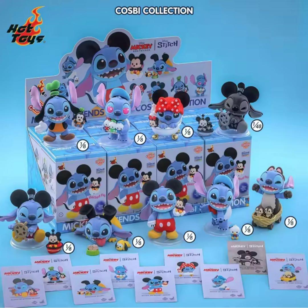 コスビ cosbi ホットトイズ Disney スティッチ ミッキー＆フレンズ