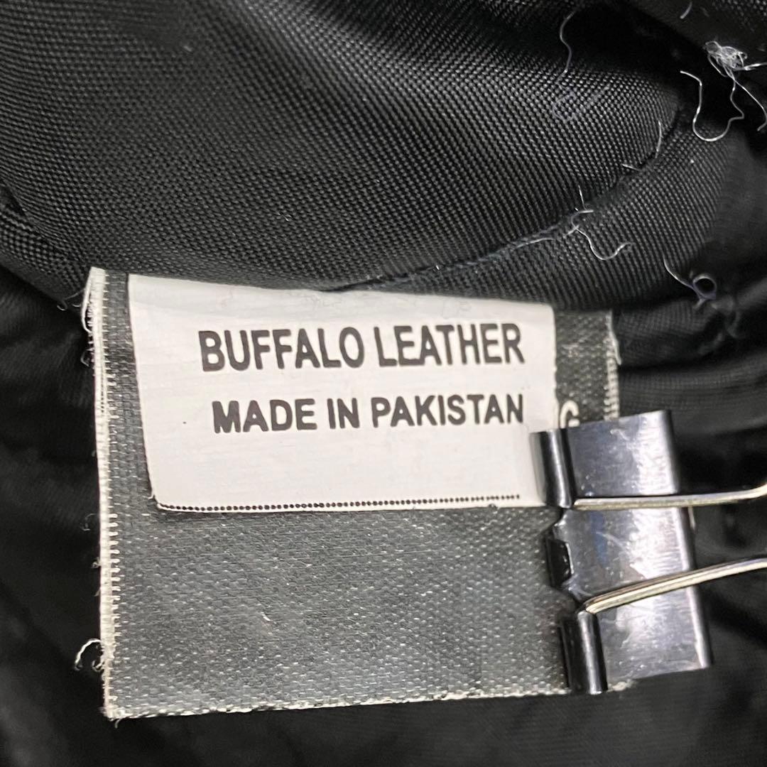 90s Freedom レザーダブルライダースジャケット 水牛革 VINTAGE