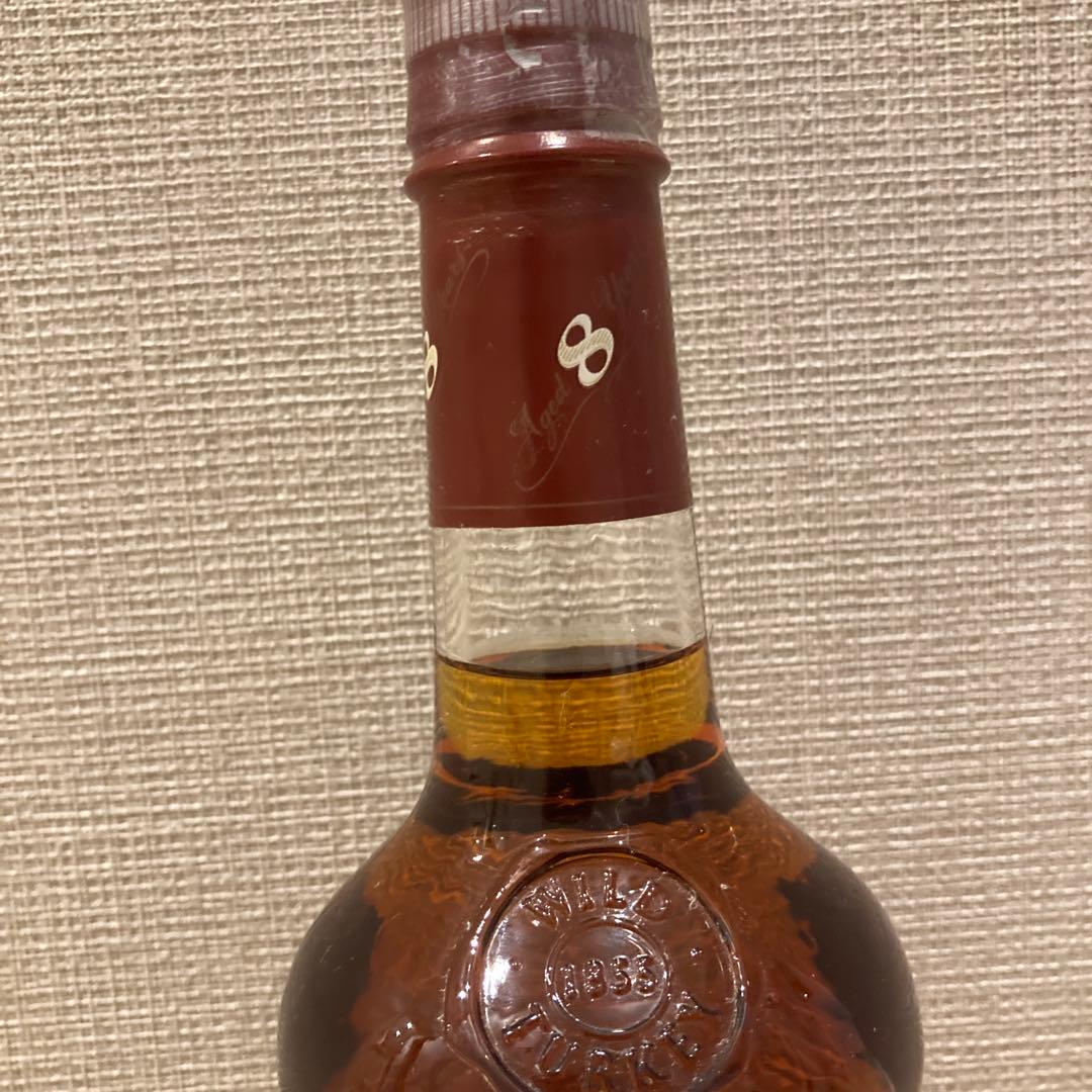 【旧ボトル】ワイルドターキー 8年・旧ラベル・WILD TURKEY 700ml