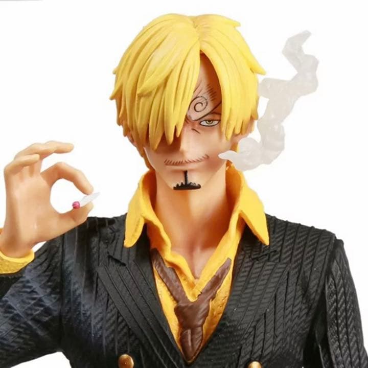 《激レア》ONE PIECE サンジ　黒足　フィギュア　エフェクト発光