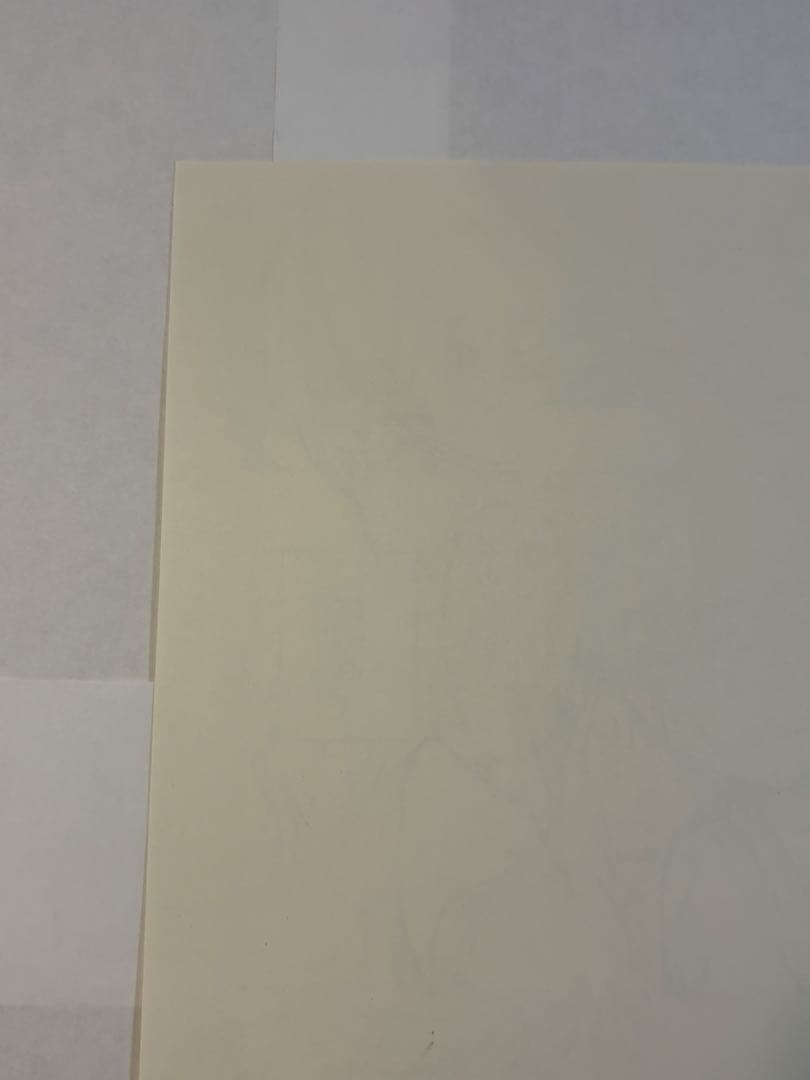 ヴァンパイア騎士原画展 限定 樋野まつり先生 直筆「原稿下絵」1枚　暁　瑠佳