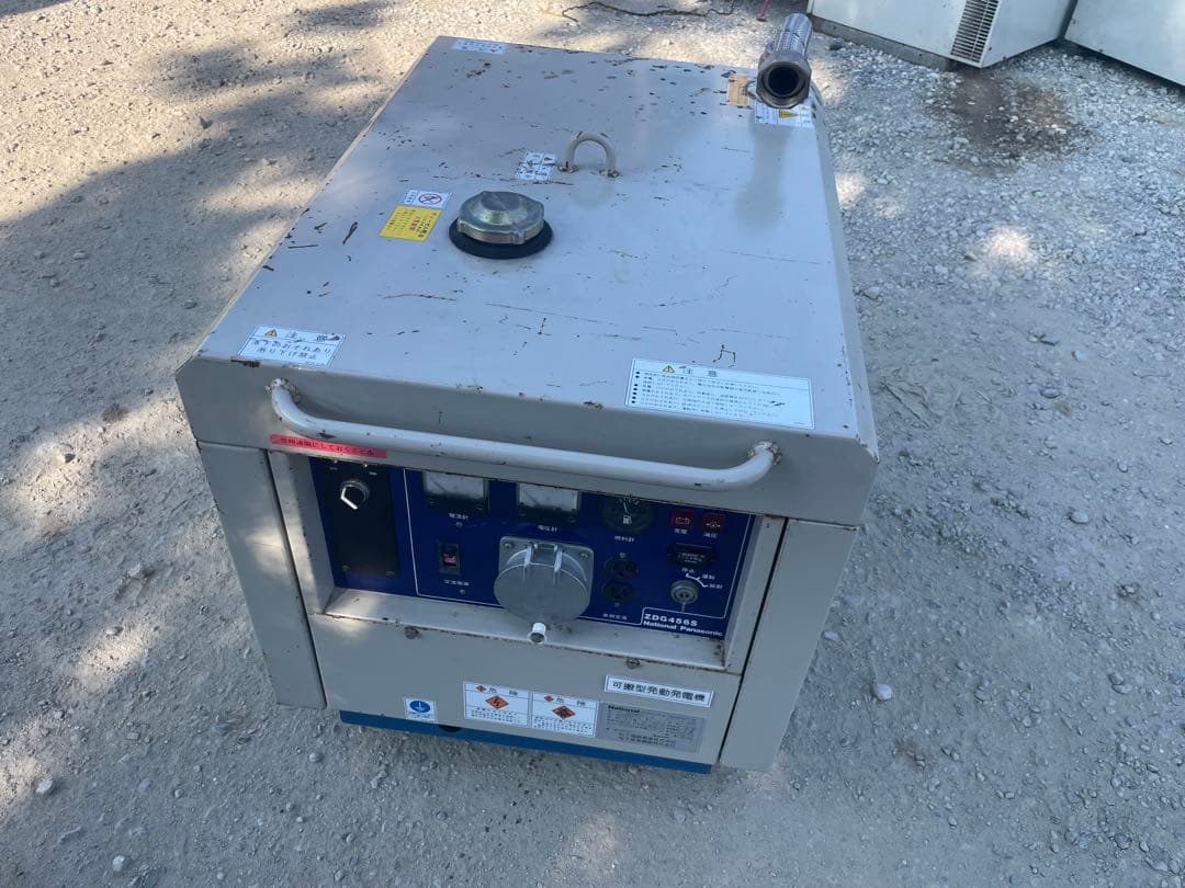 Panasonic/National ディーゼル発電機ZDG456S 4.5KW