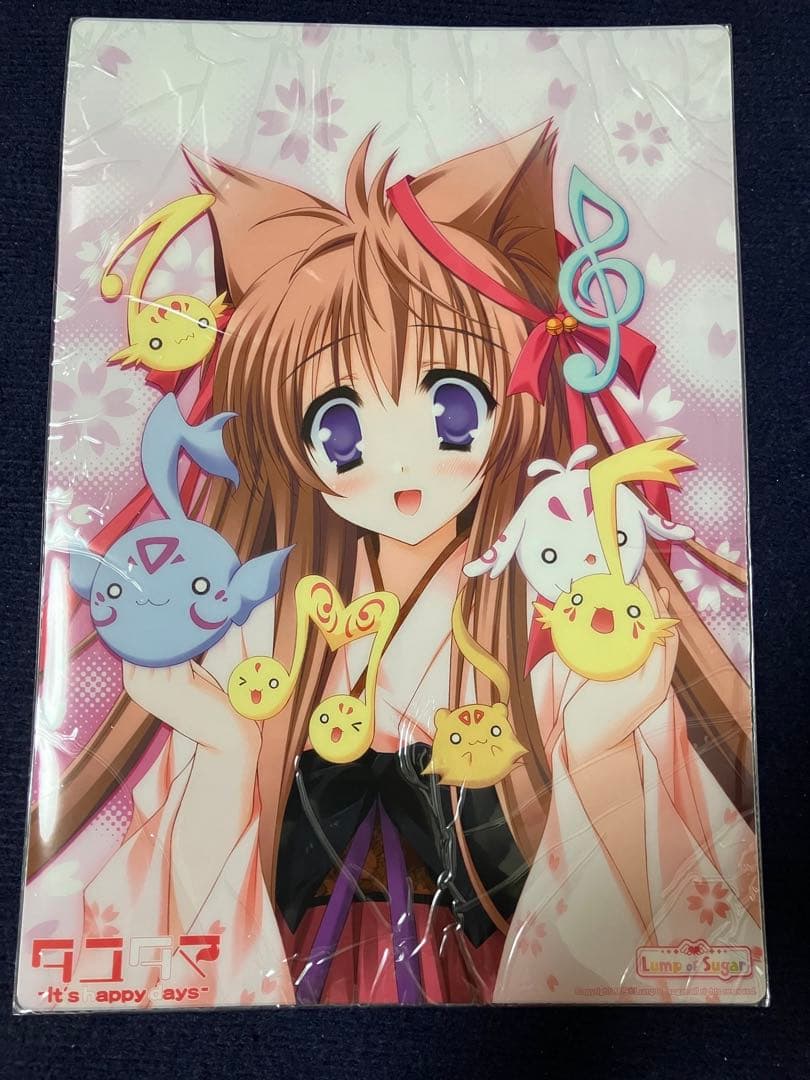 【非売品】タユタマ 萌木原ふみたけ 描き下ろし A3 サイズ ビニールポスター