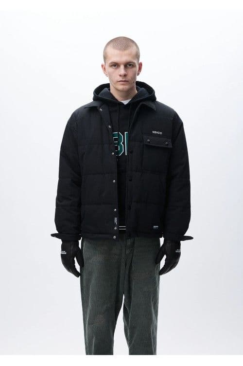 小物 NEIGHBORHOOD Leather Boa Groves BLACK