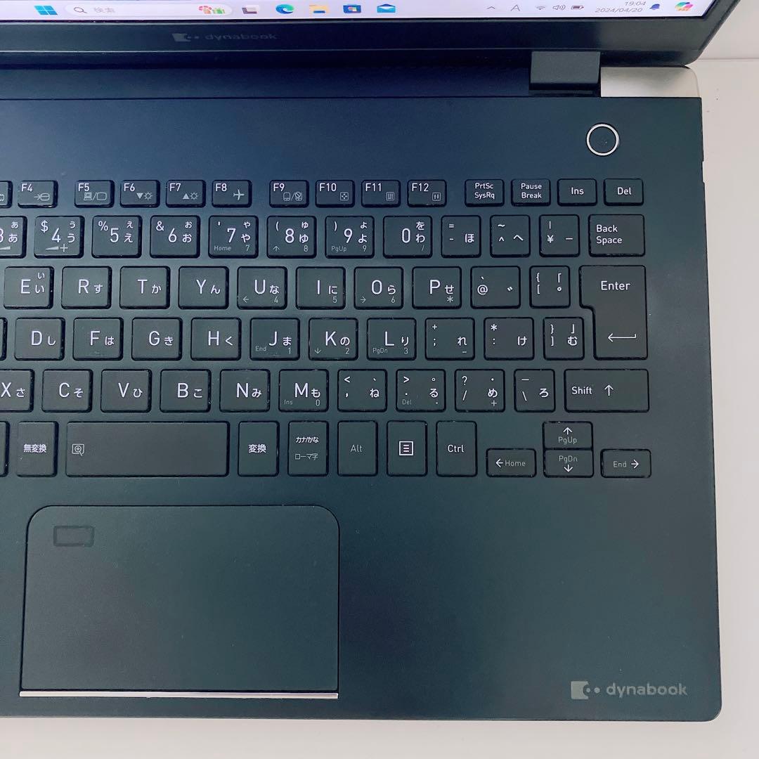 【美品】ダイナブック 爆速SSD512GB 8GB第10世代パソコンPC