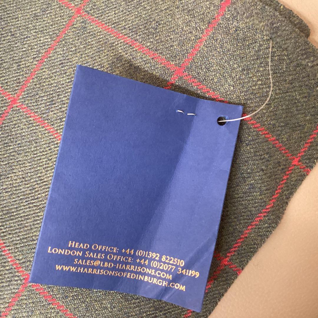 コート　スキャバル　ドメール　ハリソンズ　ジョンフォスター生地