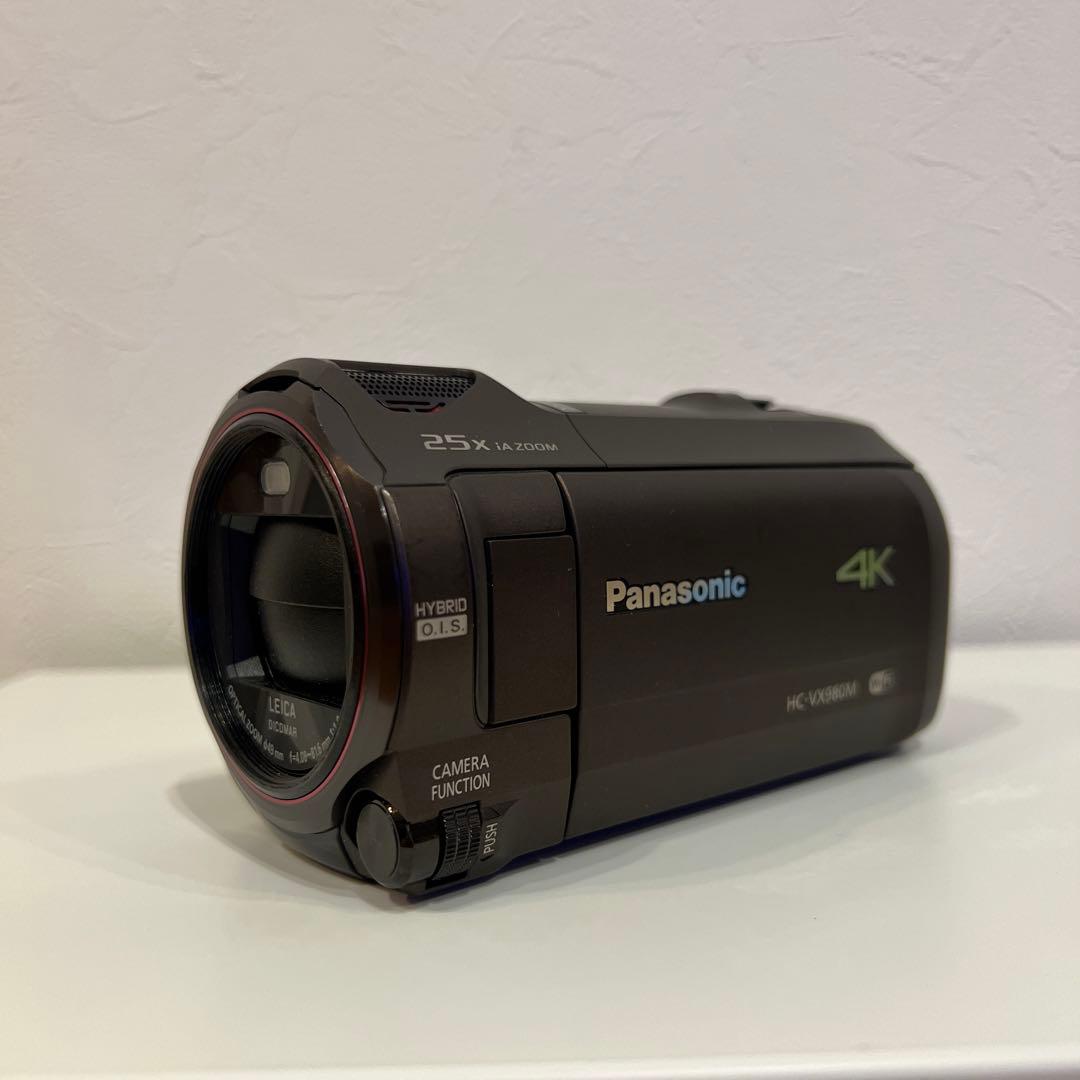 【値下げ！】パナソニック デジタル4Kビデオカメラ HC-VX980M