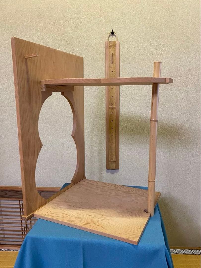 ⭐️本日限定⭐️茶道具/瓢棚 淡々斎好写 裏千家 組立式 ひさごたな