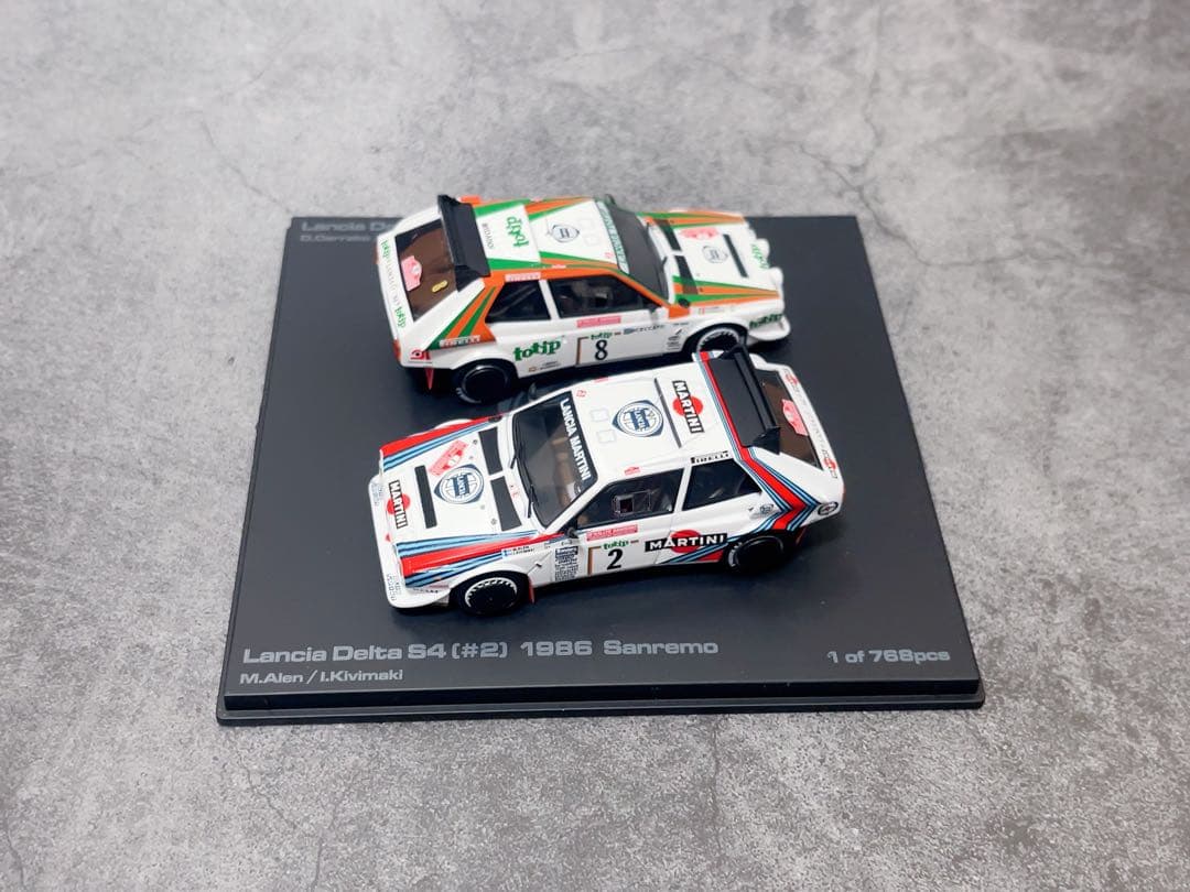 カズ HPI 1/43　LANCIA DELTA S4 サンレモ