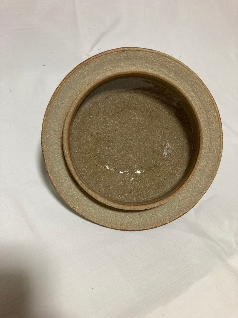 上野焼　蓋付き　壺　花瓶　伝統工芸品