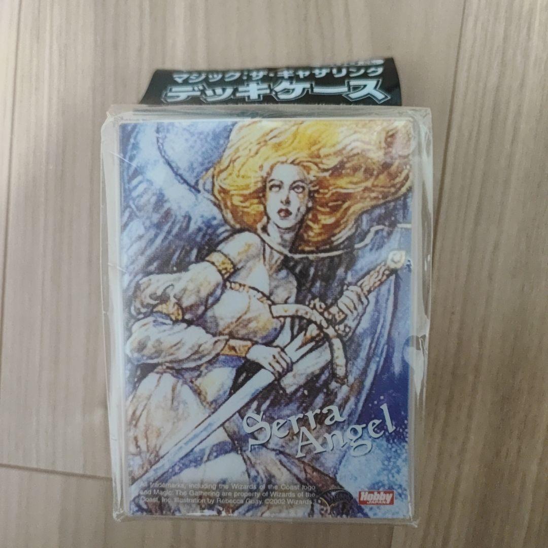 未開封！Serra Angel デッキケースとライフカウンター