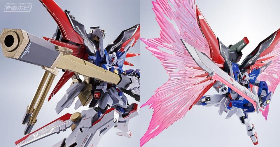 未開封 メタルロボット魂 デスティニーガンダム ゼウスシルエット 光の翼 セット