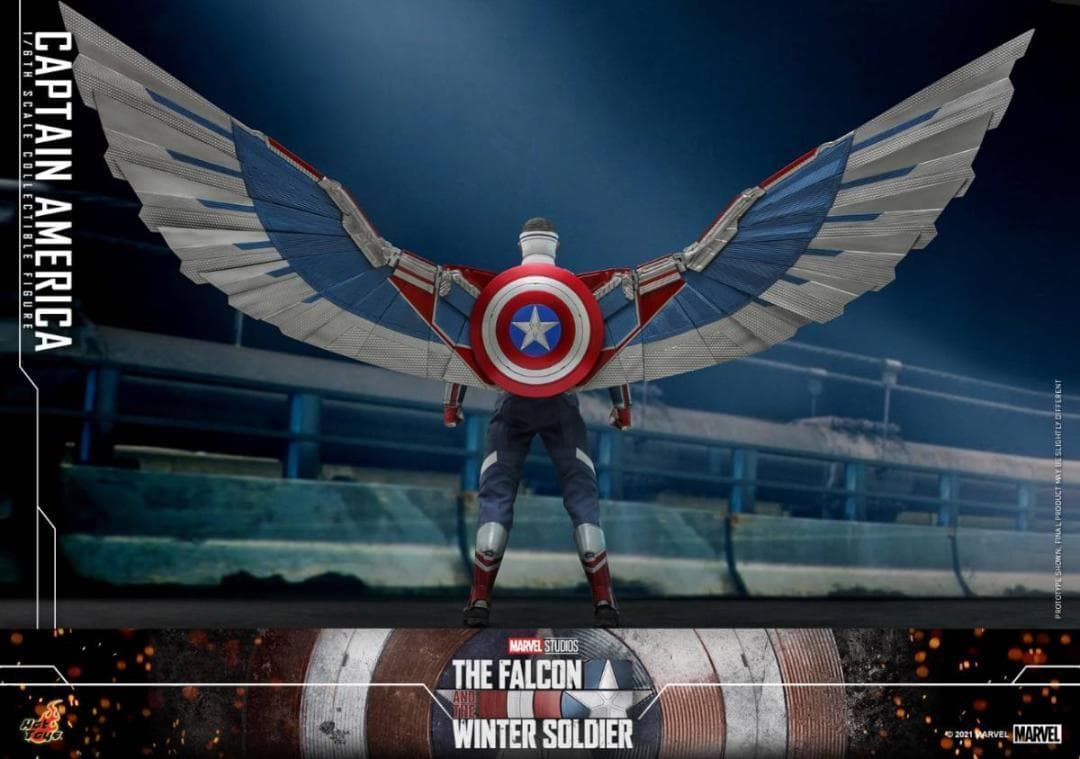 ホットトイズ 1/6 ファルコン キャプテン・アメリカ TMS040