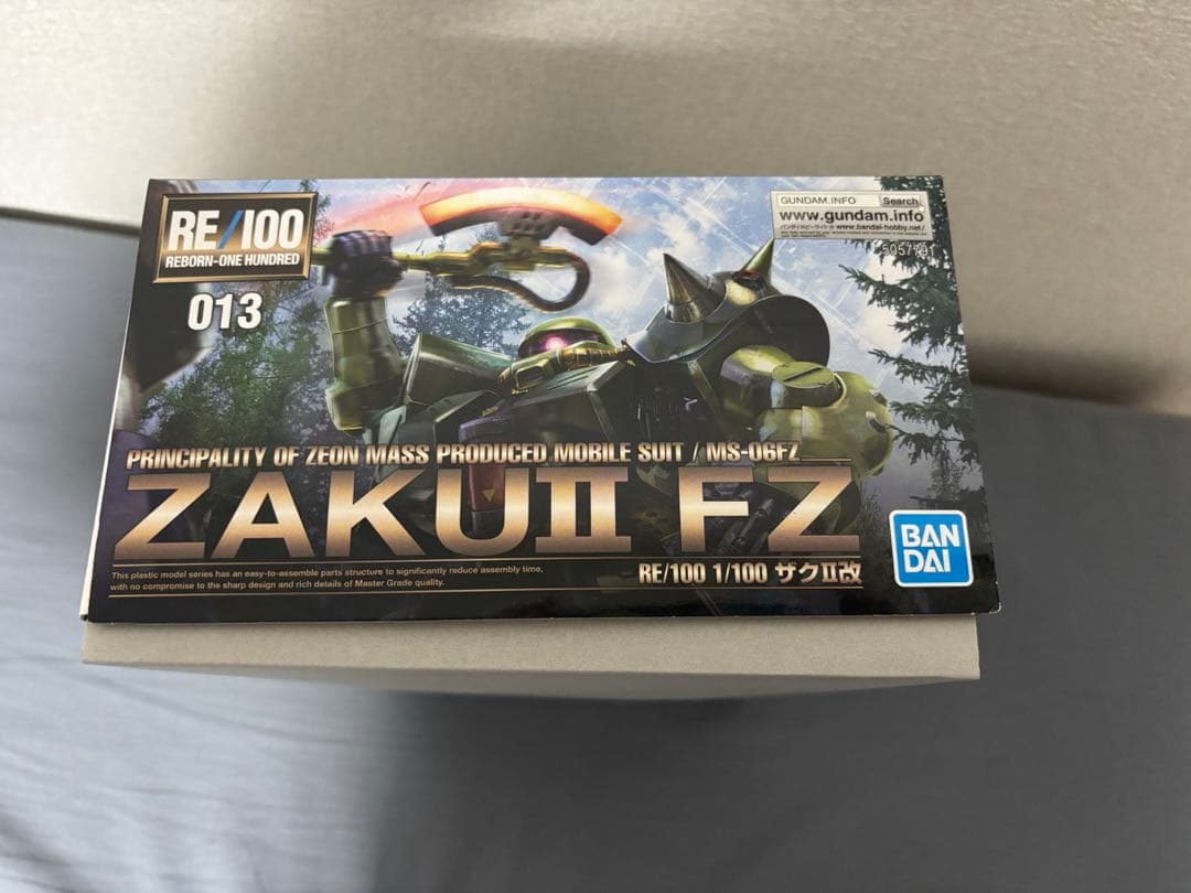 1/100 RE/100 MS-06FZ ザクII改