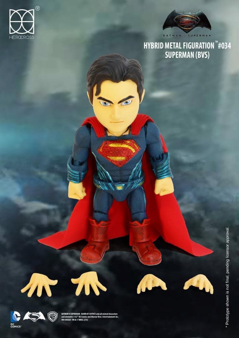 【HEROCROSS】新品 正規品 バットマンVスーパーマン HMF#034