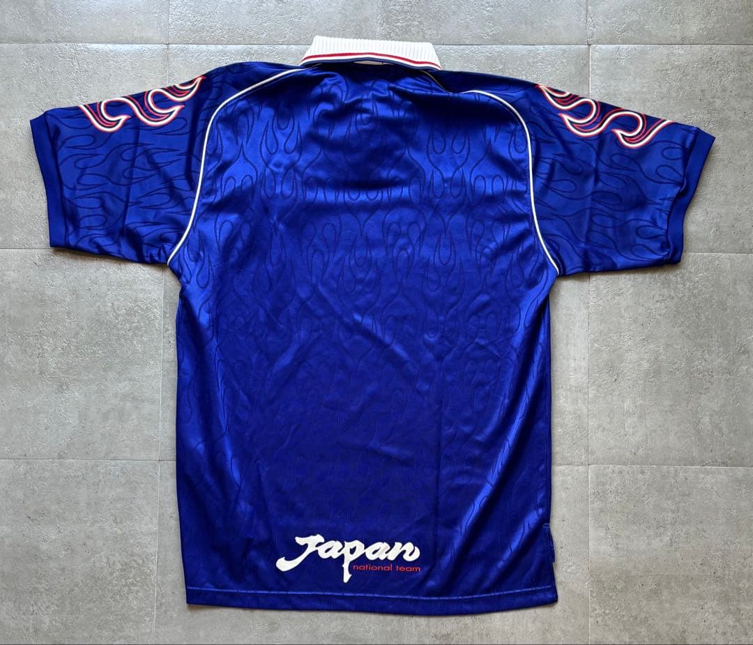 正規品　1998年　日本代表　アシックス　炎モデル　ユニフォーム　美品
