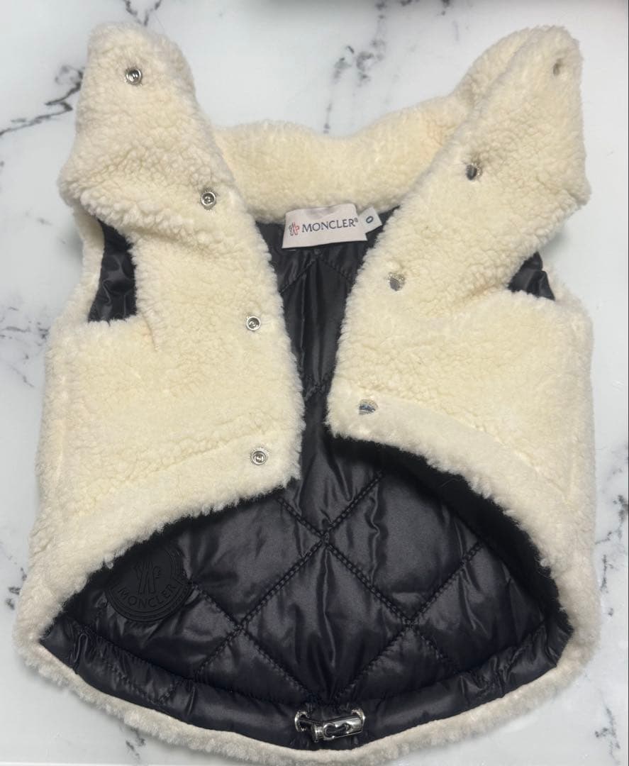 MONCLER Teddyドッグジレ