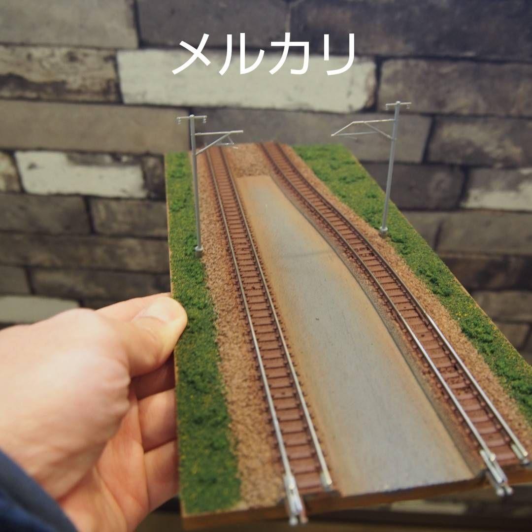 ネコ寿司　TOMIX「駅モジュールセット(島式)」 鉄道模型ジオラマ