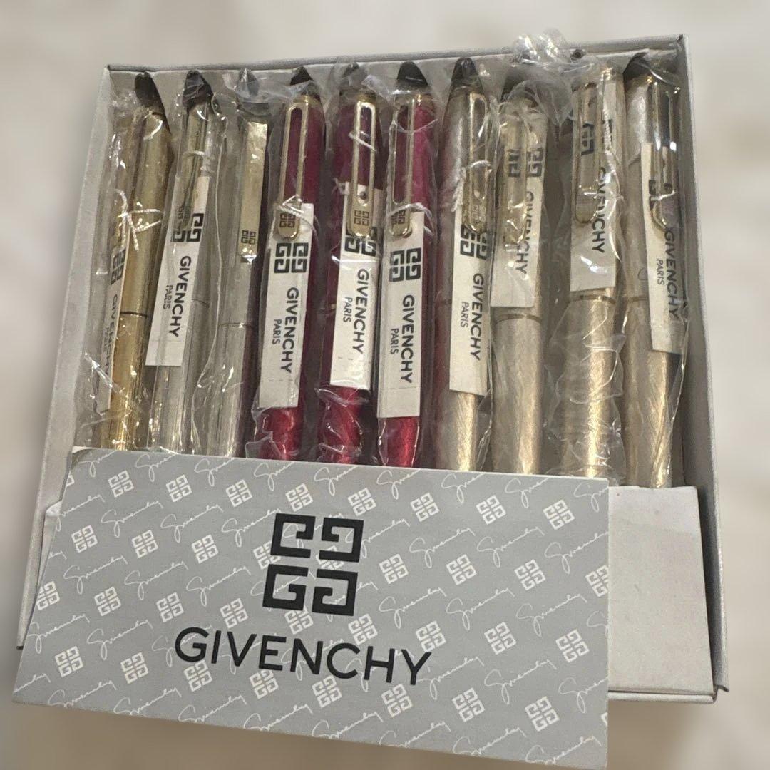 ジバンシー万年筆10本セットペン先14K 希少、廃盤　新品