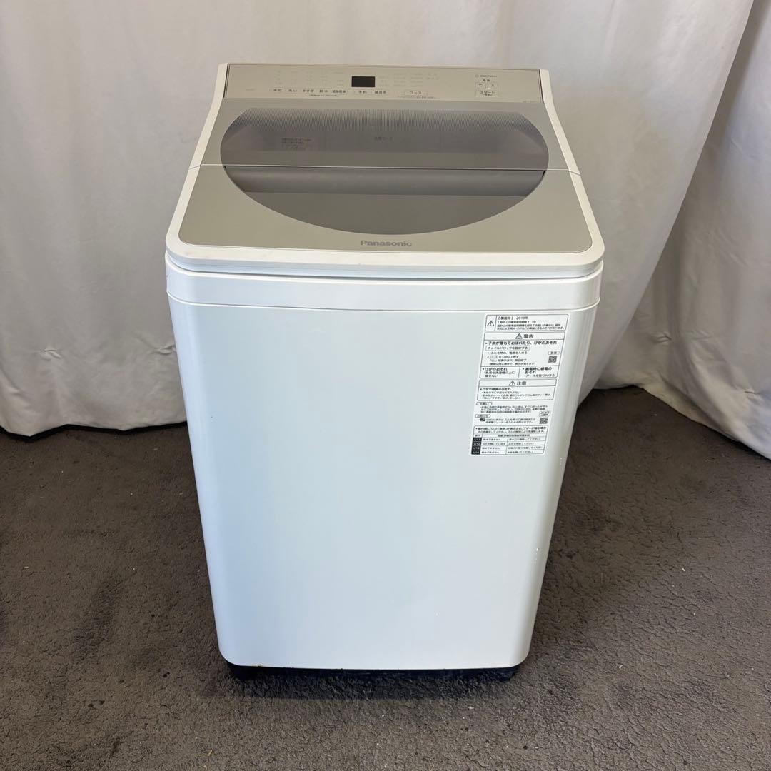82　パナソニック　洗濯機　10キロ　大きめ　設置無料　エコナビ　安い‼️