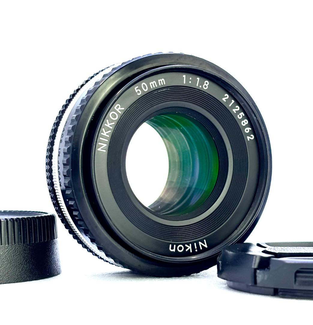 美品 Nikon ai-s 50mm f1.8 パンケーキレンズ #17