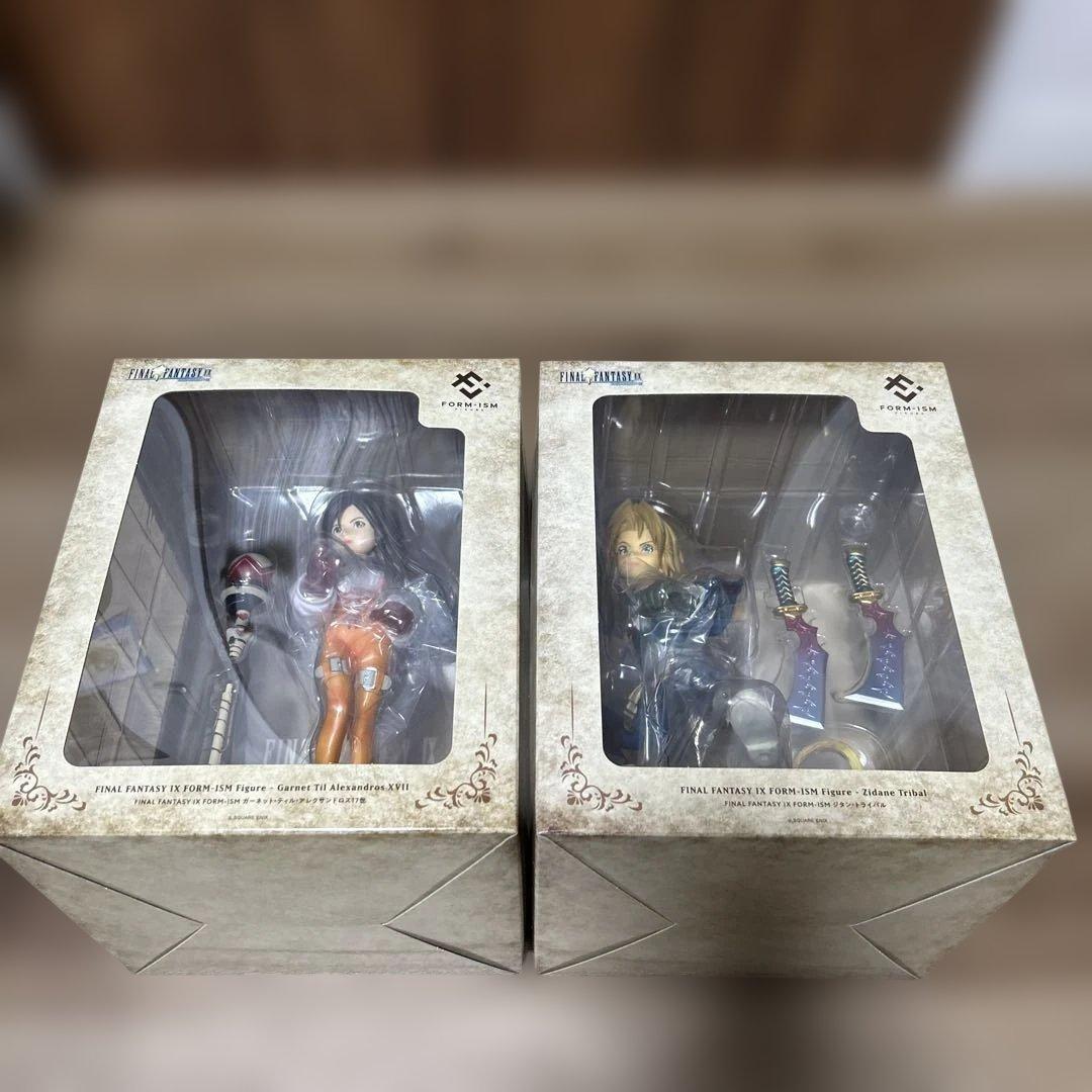 【未開封】FFIX　フォルミズム　ジタン&ガーネット　フィギュア