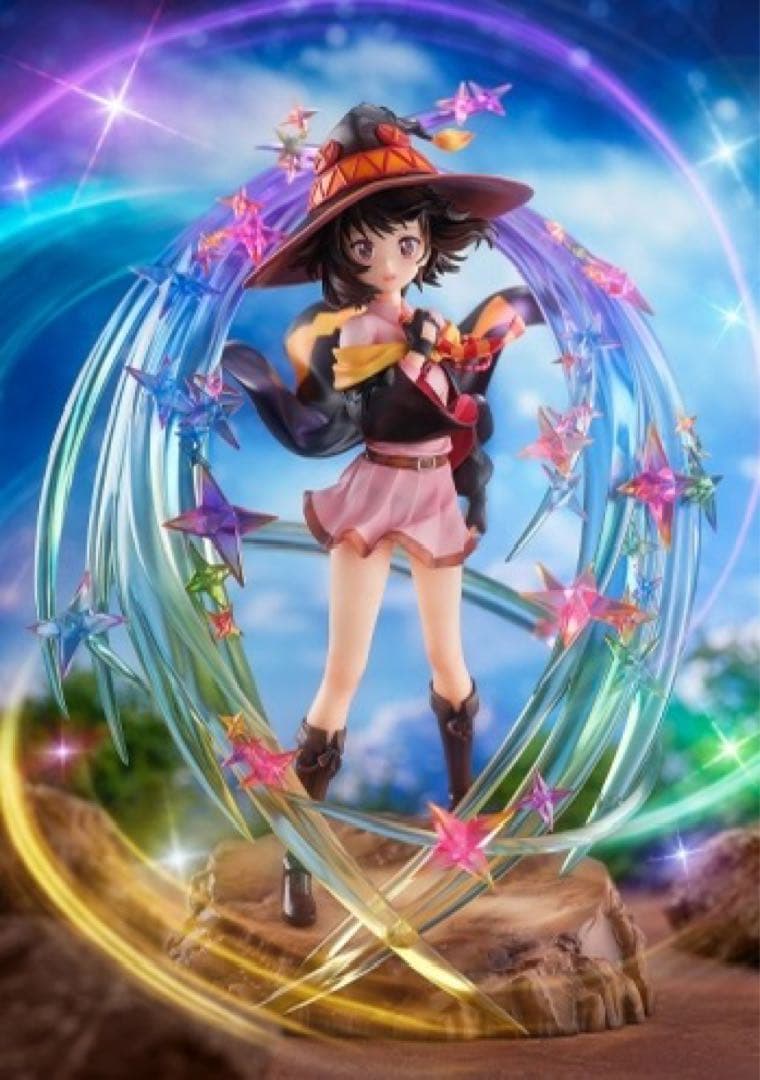 [新しい】めぐみん -爆裂魔法へのあこがれ Ver.- 1/7 完成品フィギュア