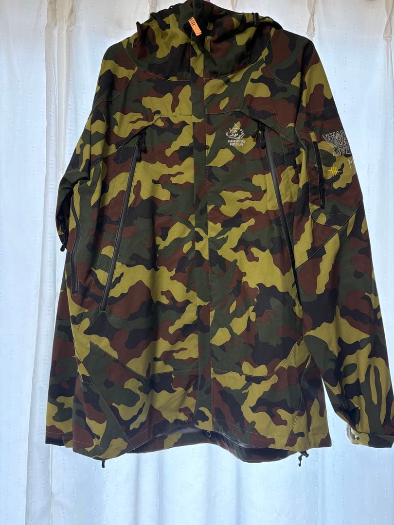マンウィズ　ウルフテック　迷彩柄