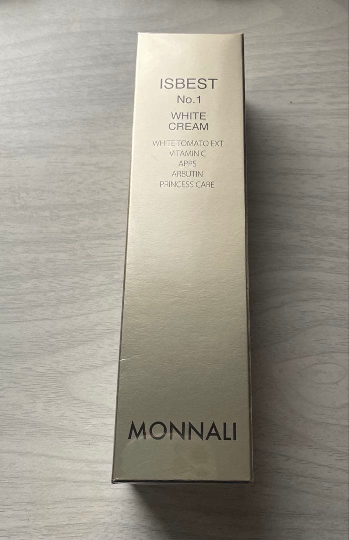 MONNALI モナリ ISBEST No.1 ホワイトクリーム　イズベスト