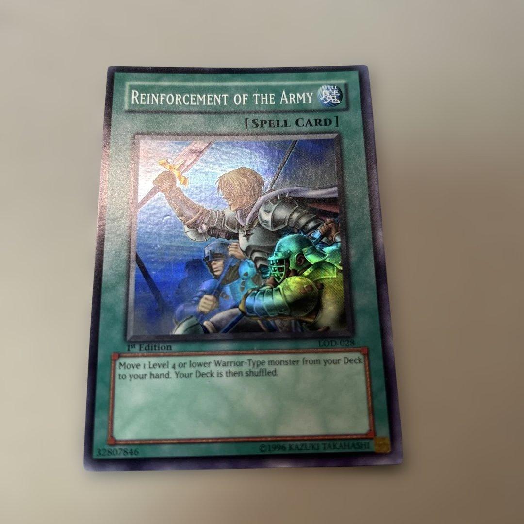 遊戯王　増援　旧アジア　アジア版　スーパー　1st