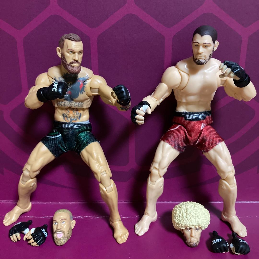 UFC アクションフィギュア ハビブ・ヌルマゴメドフ、コナー・マクレガー