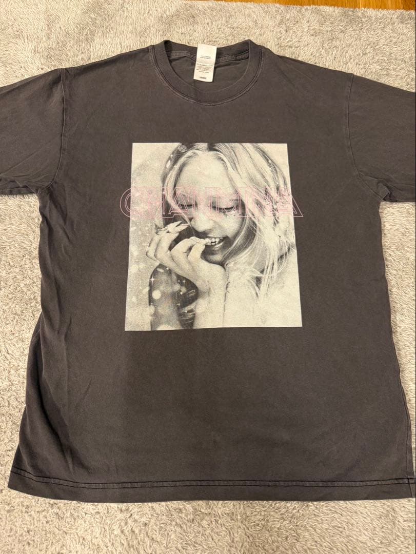 【12/7で一旦出品やめます】ちゃんみな　Tシャツ Lサイズ ヴィンテージ