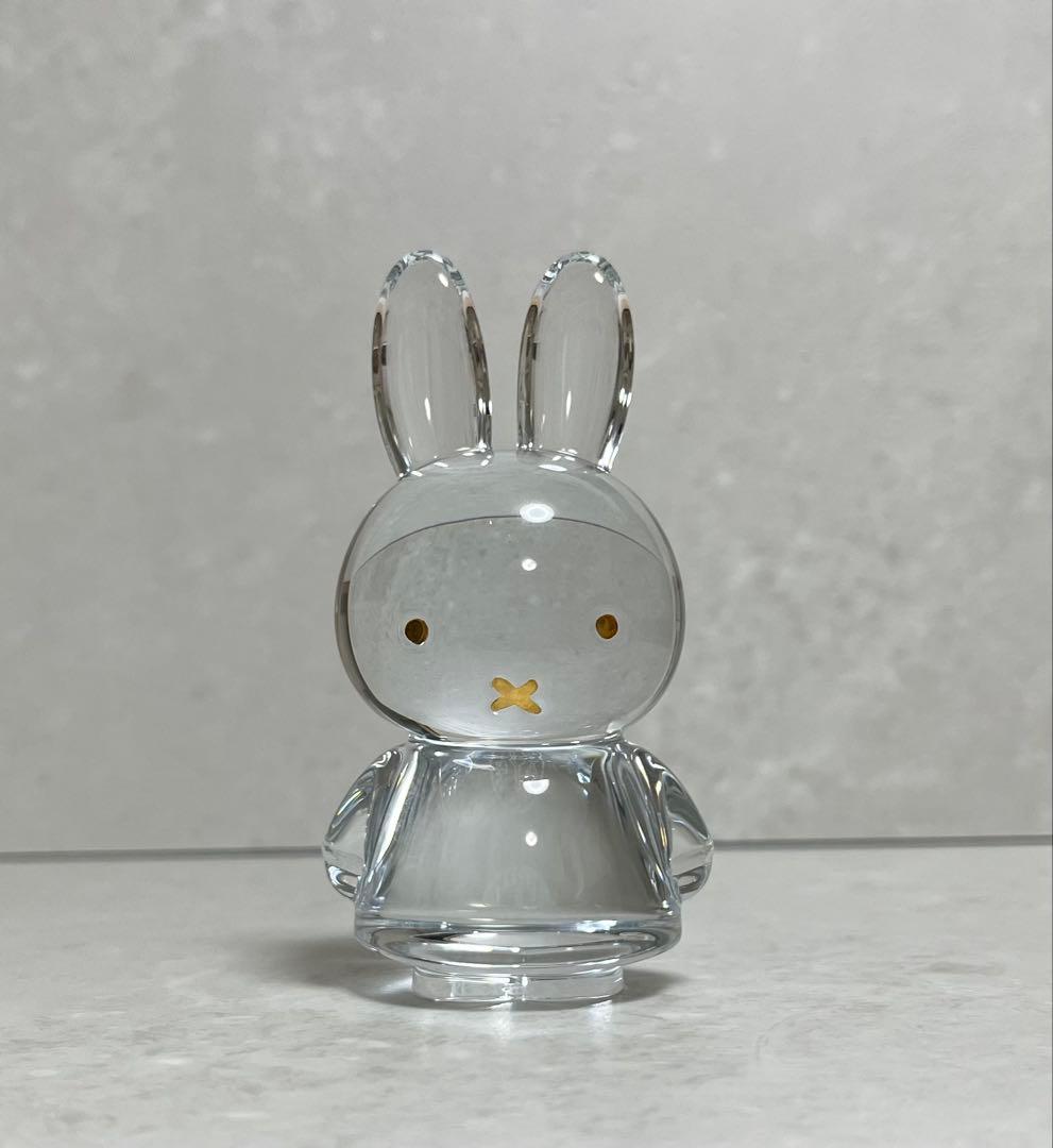Baccarat ×miffyクリスタル フィギュア